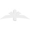 Ekena Millwork Davenport Architectural Grade PVC Gable Bracket, 60"W x 20"H x 2"D x 6"F, 8/12 Pitch GBP060X20X0206DAV00 - alternate 3